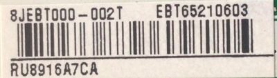 KIT DE TARJETAS PARA TV LG / NUMERO DE PARTE EBT65210603 / EAX68102603 / 6520603 / FUENTE EAY64749001 / EAX67858001 / LGP55C8-180P / 3PCR02255B / T-CON 6871L-5673A / 6870C-0745B / 5673A / PANEL LE550AQD (EL)(A3) / MODELO OLED55B8PUA.BUSWLJR - Imagen 4